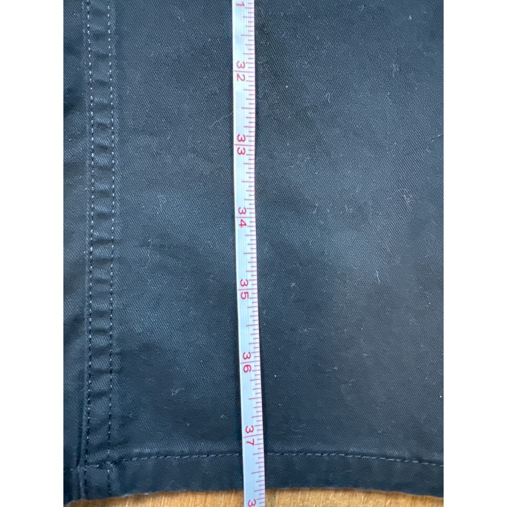 Michael Kors Parker Slim Fit Black Pants Mens 36/30 Cotton Blend Five Pocket - Picture 6 of 12